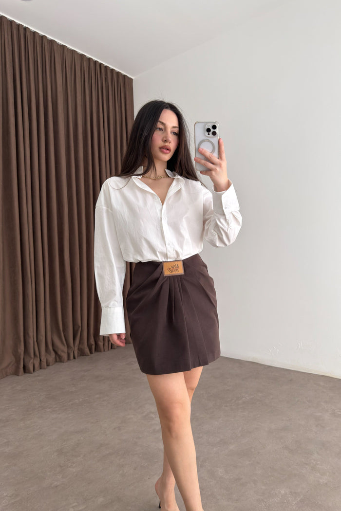 Minimalist Premium Poplin White Shirt