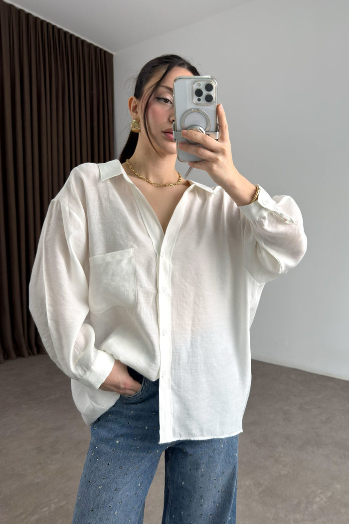 Premium Oversize White Shirt