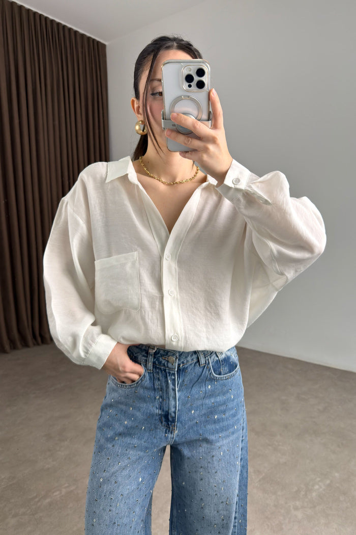 Premium Oversize White Shirt