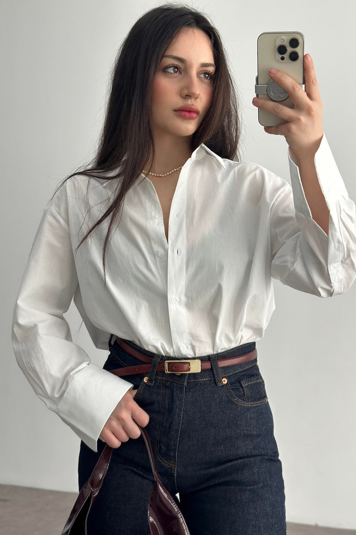 ZR Poplin Shirt White